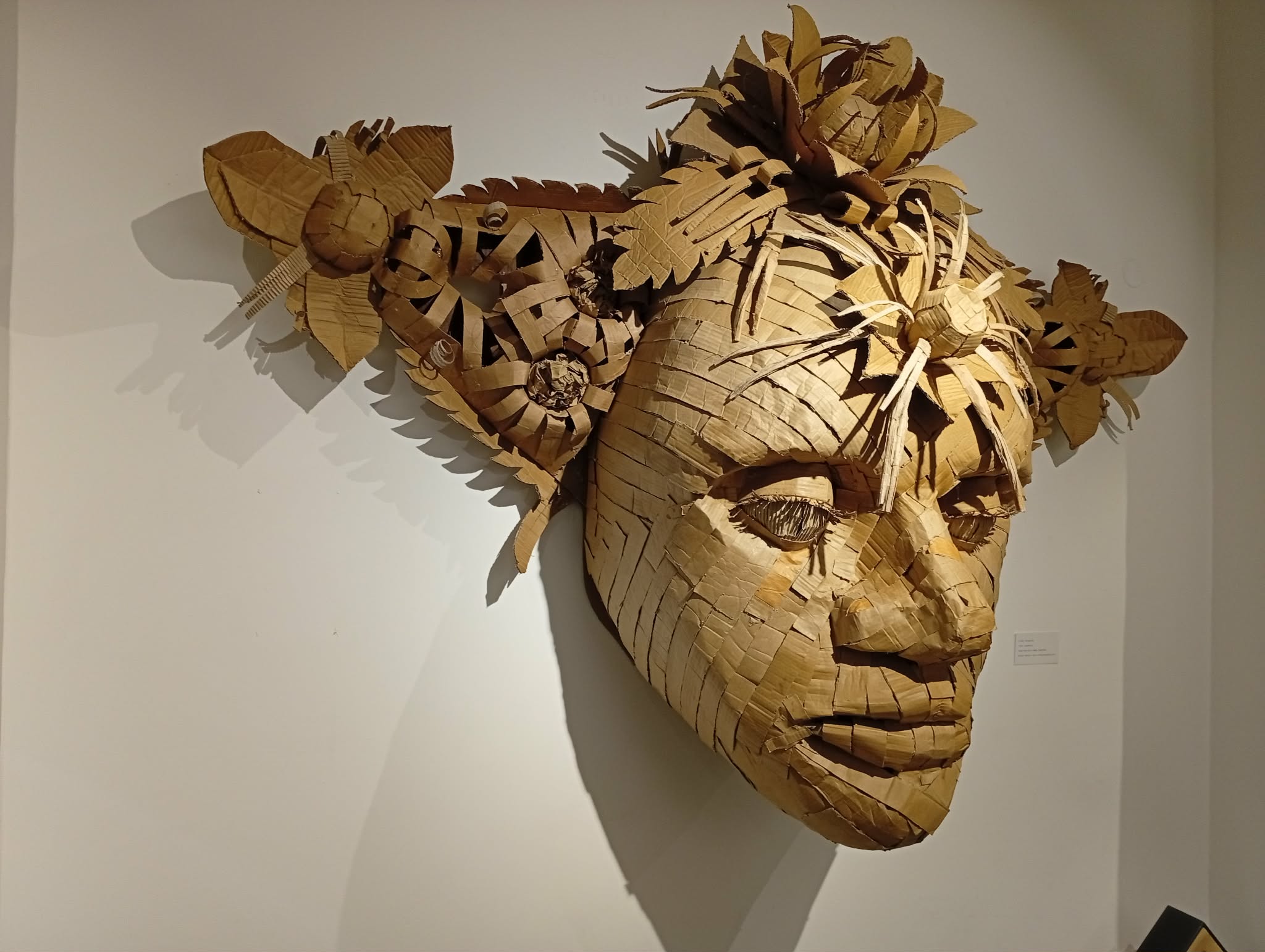 Perception - 2025 - Cardboard Sculpture - H 170 cm, W 270 cm, D 70 cm